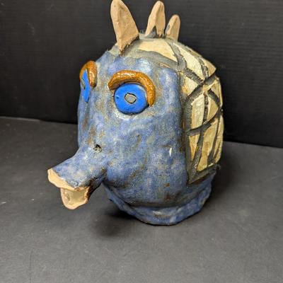 Hand Made Face Sculpture