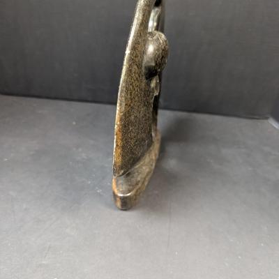 Shona Stone Sculpture Man Woman Made In Zimbabwe Abstract