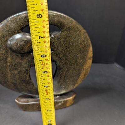 Shona Stone Sculpture Man Woman Made In Zimbabwe Abstract