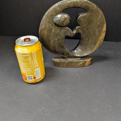 Shona Stone Sculpture Man Woman Made In Zimbabwe Abstract