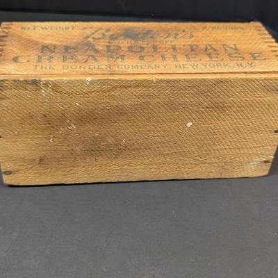 Vintage Borden's Neapolitan Cream Cheese Crate