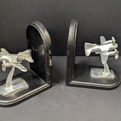 Vintage Airplane Book Ends Pier 1