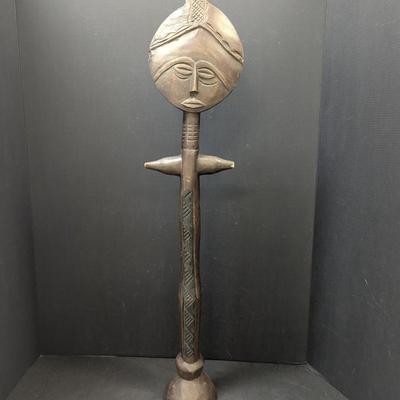 Vintage Akuaba Fertility Wooden Doll