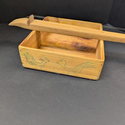 Hand Made 2 String Wooden Box Guitar