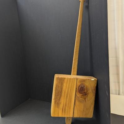 Hand Made 2 String Wooden Box Guitar
