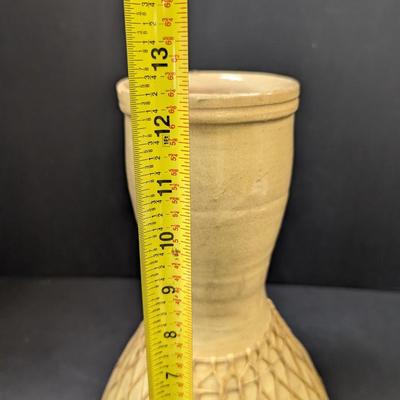 Netted Pottery Vase