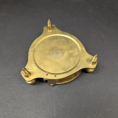 Antique Brass Sundial Compass