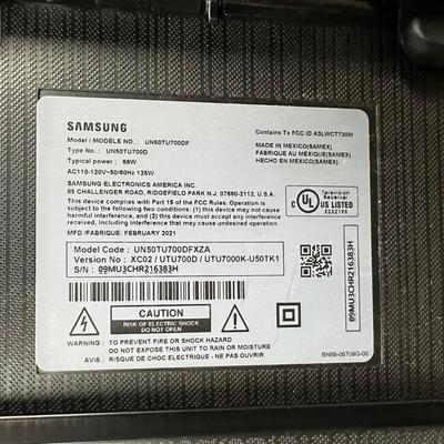 668 AS IS Samsung 50inch UHD 4k Smart TV Flatscreen TV