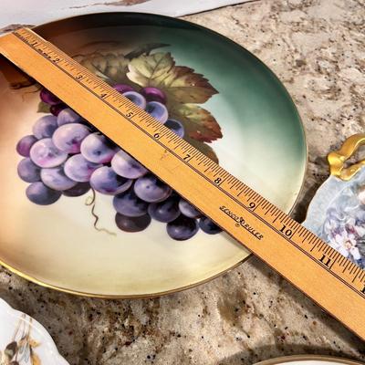 Lot 103 Hand painted plates