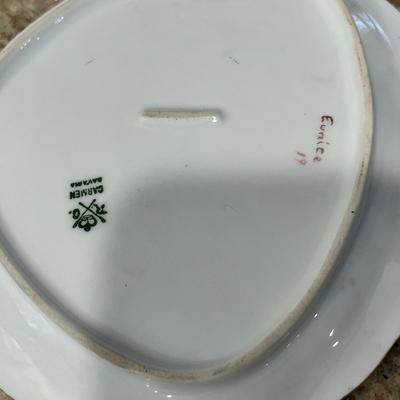 Lot 103 Hand painted plates