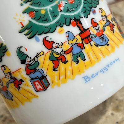 Lot 105 Christmas china lot
