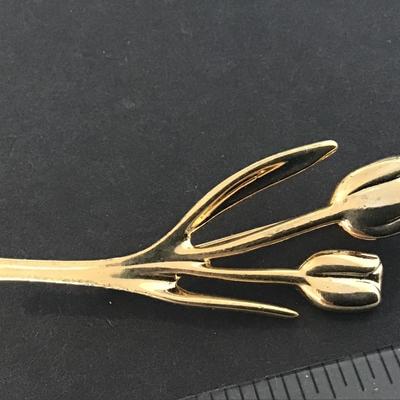 Vintage Tulip Brooch