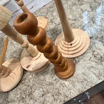 Lot 111 Rustic hat displays