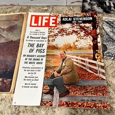 Lot 112 Vintage Life magazines
