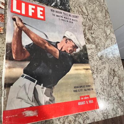 Lot 112 Vintage Life magazines