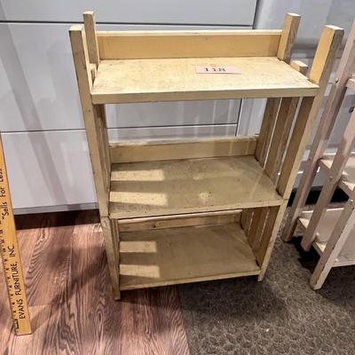 Lot 118 Painted rustic shelf