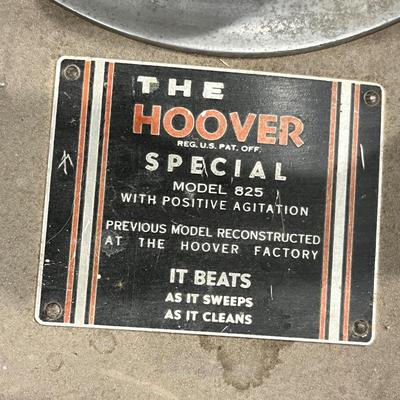 Lot 120 Hoover Vacuum antique