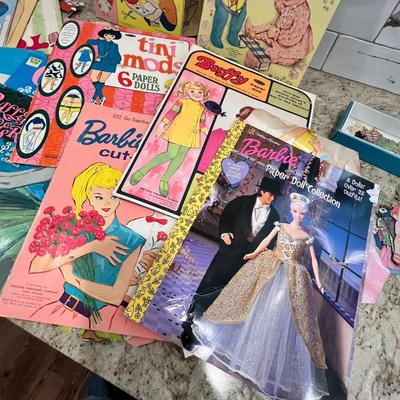 Lot 126 Paper Doll books
