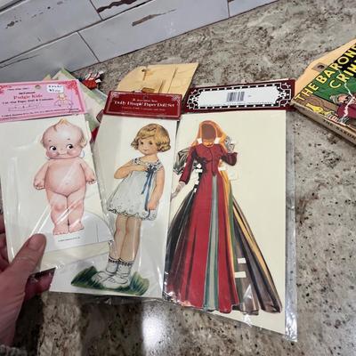 Lot 126 Paper Doll books