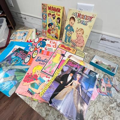 Lot 126 Paper Doll books