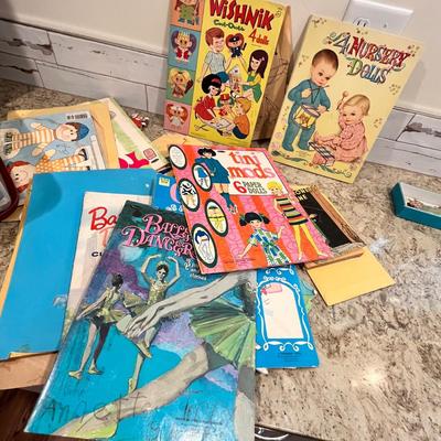 Lot 126 Paper Doll books