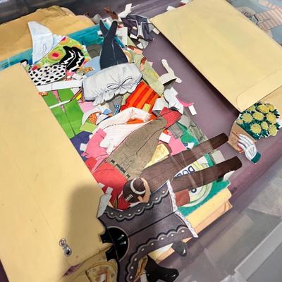 Lot 126 Paper Doll books