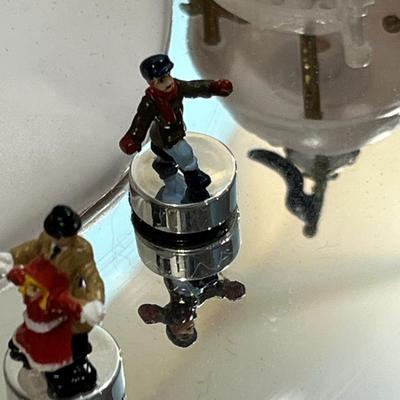 Lot 128 Christmas magic electric operating carnival