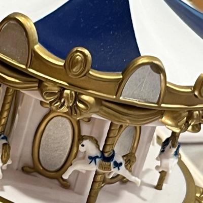 Lot 128 Christmas magic electric operating carnival