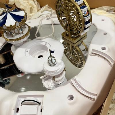 Lot 128 Christmas magic electric operating carnival