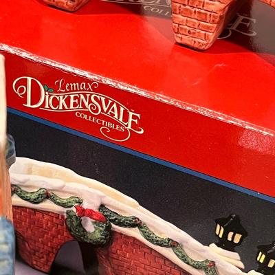 Lot 133 Christmas Village grouping