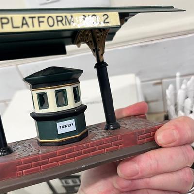 Lot 138 Christmas Village items