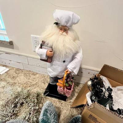 Lot 141 Bottle Brush trees & other Christmas