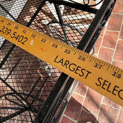 Lot 144 Wrought Iron plant stand