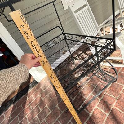 Lot 144 Wrought Iron plant stand