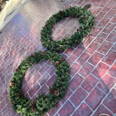Lot 145 Large wreaths