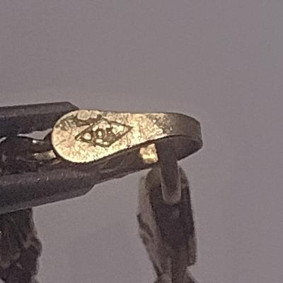 10 Karat Yellow Gold Rope Bracelet with Lobster Claw Clasp- 8 1/4" Long, Approx Total Weight 3.56 Grams (#12)