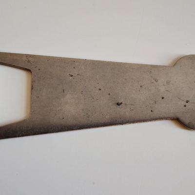 Sale Photo Thumbnail #288: This lot is for a Trio of Vintage Bottle Openers.  These three bottle openers have been around for a while, one advertises Grapette Soda, another Ballantine Ale and the last for Nettleton Shoes which is not only a bottle opener but a shoehorn.  All are me