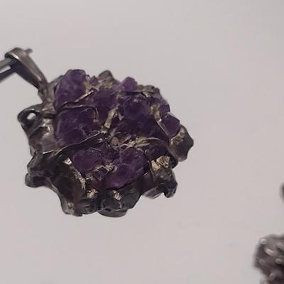 Collection of Hand Crafted Jewelry- Two Pendants and One Ring (#13)