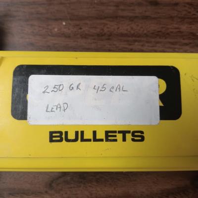 22 LONG RIFLE AND 12G SHOTGUN SHELLS, FIREARM LOCKS. POWDER, HEARING PROTECTION