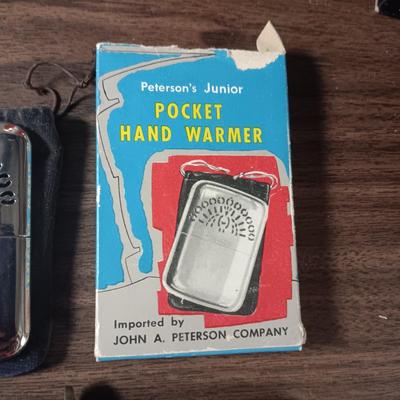 BOY SCOUTS OF AMERICA? FIXED BLADE KNIFE, POCKET KNIFE AND HAND WARMER