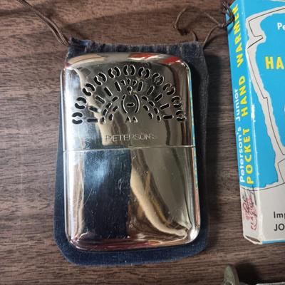 BOY SCOUTS OF AMERICA? FIXED BLADE KNIFE, POCKET KNIFE AND HAND WARMER