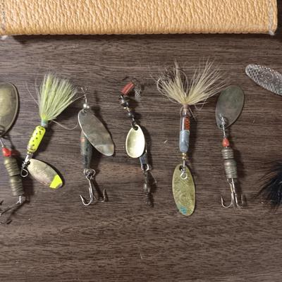 NEW FISHING FLY HOLDER AND SOME VINTAGE TACKLE