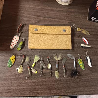 NEW FISHING FLY HOLDER AND SOME VINTAGE TACKLE