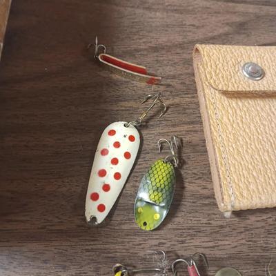 NEW FISHING FLY HOLDER AND SOME VINTAGE TACKLE