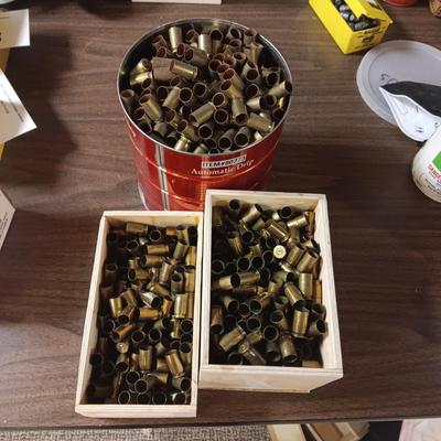 A LOT OF BRASS 45’s FOR RELOADING