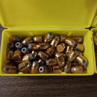 2 BOXES OF 45 CAL .451" JACKETED MAGNUM HOLLOW POINT AMMO