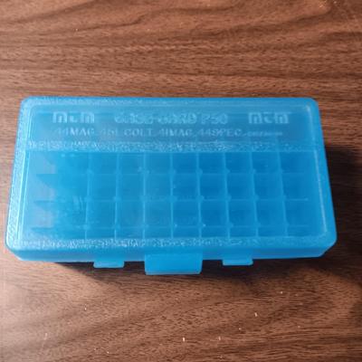 BULLET MOLD AND A 44 MAG CASE-GARD