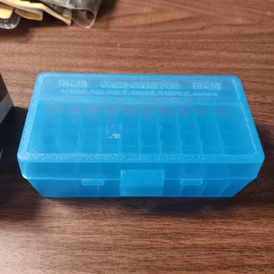 BULLET MOLD, LYMAN MOULD BLOCKS AND A CASE-GARD