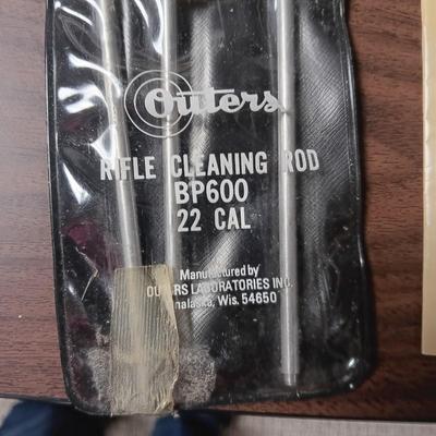 NEW BSA RED DOT SCOPE AND A RIFLE CLEANING KIT