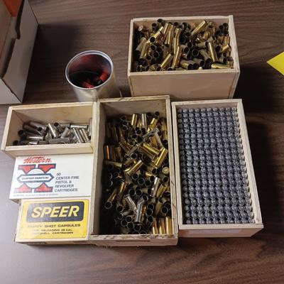 38 SPECIAL SHELLS AND LEAD BULLETS FOR RELOADING